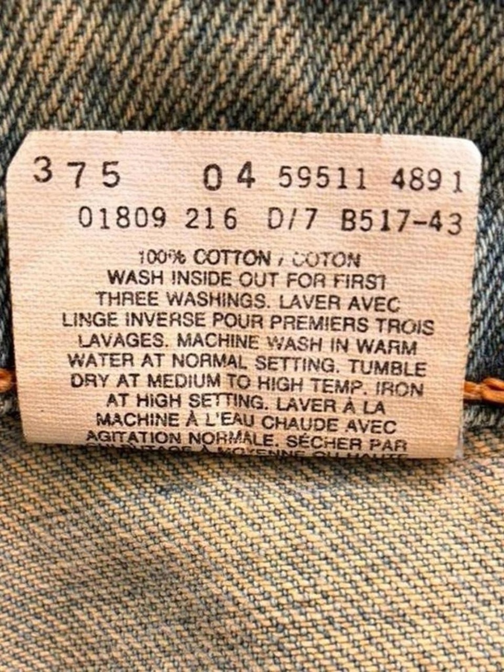 Rare Vintage 1989 Levi’s-cut off micro fringe shorts-size - 26 - Picture 6 of 7